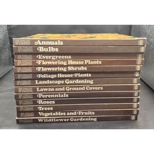 Time Life Encyclopedia of Gardening Book Collection - 13 Books